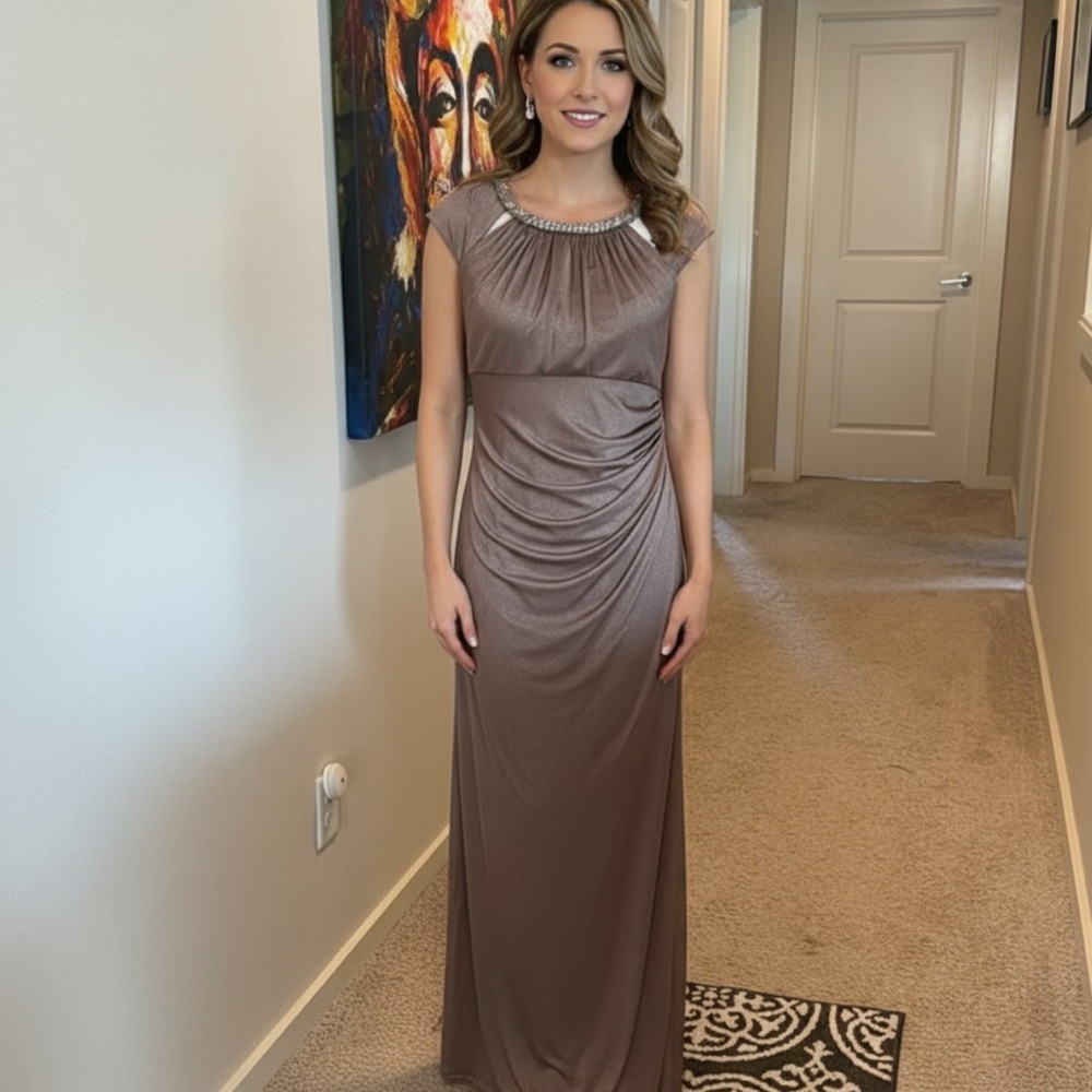 David meister evening gown